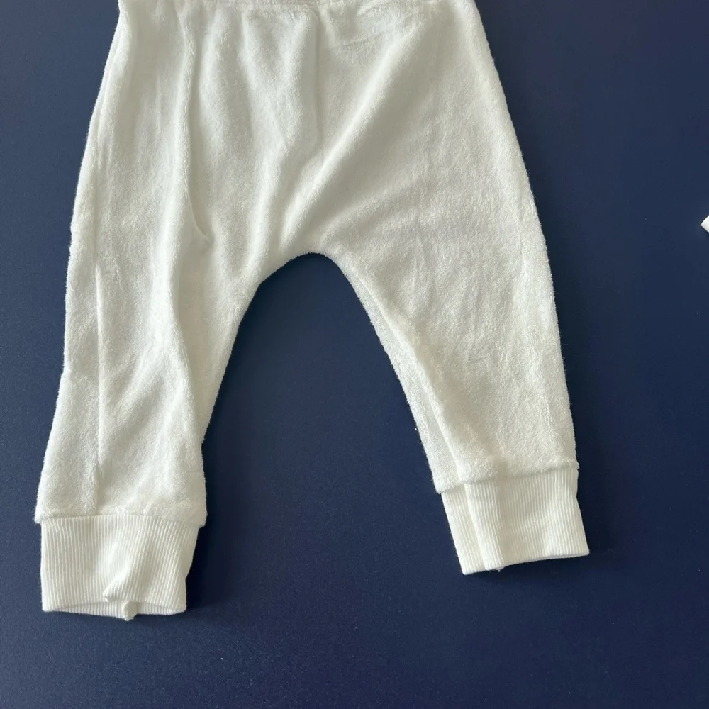 Carters 3-Piece Baby Boy Terry‎ Little Ivory Carding Set 9M